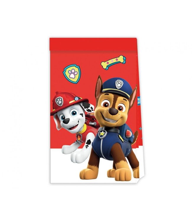 Uitdeelzakjes Paw Patrol | 21x12cm, 4 stuks