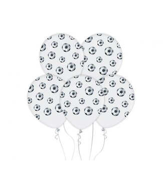 GoDan Ballonnen Voetbal | 30 cm | 5 stuks