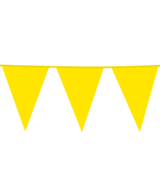 Globos Vlaggenlijn geel XXL | 10 meter