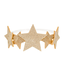 PartyDeco Haarband sterren | goud