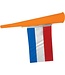Oranje toeter met Nederlandse vlag