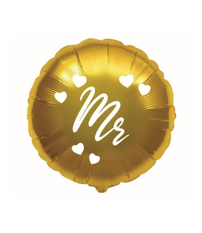 GoDan Folieballon MR goud | 45 cm