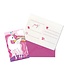 Uitnodigingen Unicorn Roze | 6 stuks
