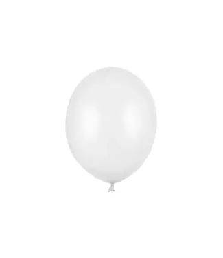 Strong Balloons Ballonnen Metallic Pure White | 10 stuks | 30cm