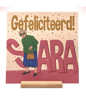 Aardkaart Aardkaart | Sara gefeliciteerd