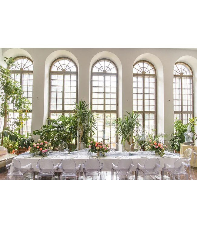 Tafelkleed wit | 180 x 300cm | Polyester vuilafstotend