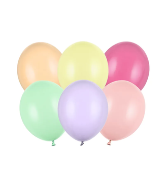 Strong Balloons Ballonnen Pastel Mix | 30cm  =14" | 10 stuks