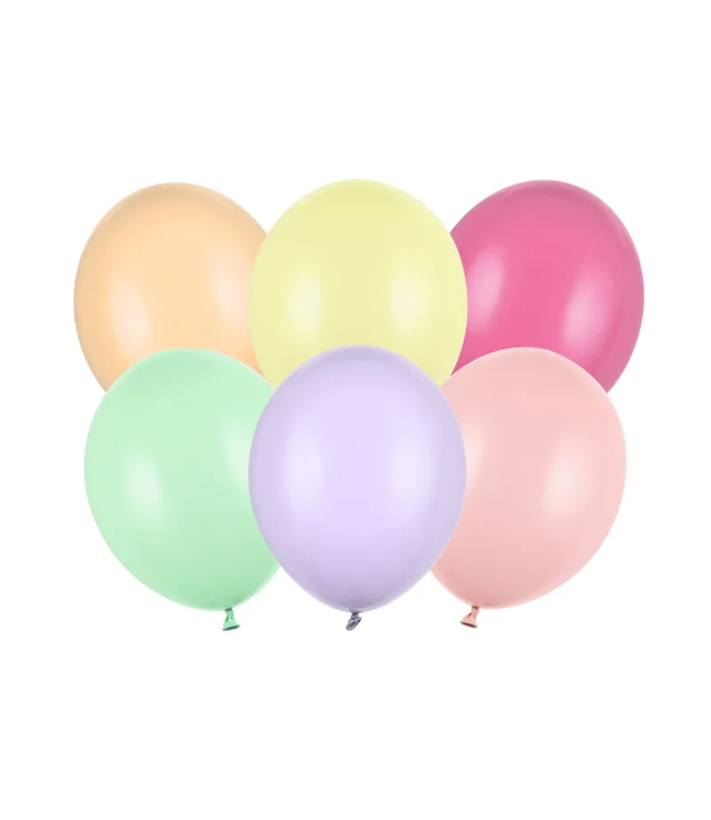 Ballonnen Pastel Mix | 30 cm | 10 stuks