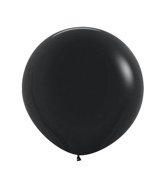 Sempertex Reuzeballonnen zwart | 45cm = 18" | zak 25 stuks