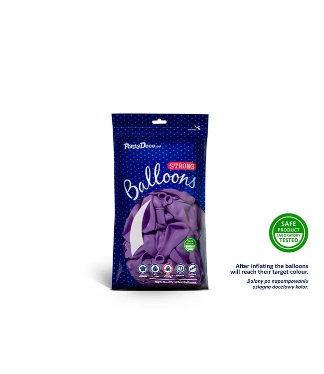 Ballonnen pastel lavendel paars MINI - zak 100 stuks