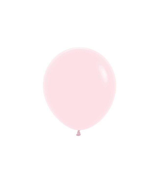 Sempertex Reuzeballon pastel matte pink | 45 cm = 18" | 1 stuk