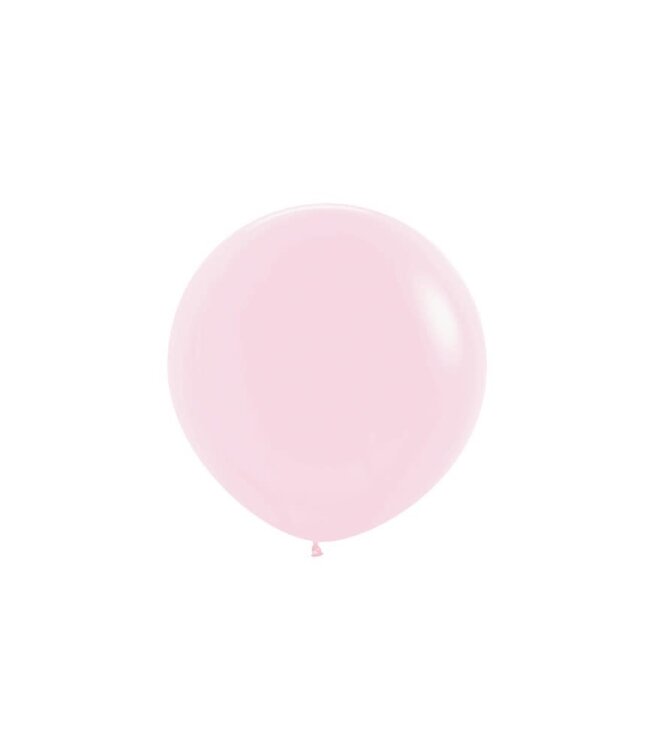 Sempertex Reuzeballon pastel matte pink | 60 cm = 24" | 1 stuk