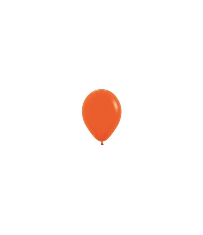 Sempertex Ballonnen oranje MINI | 12cm = 5" | zakje 10 stuks