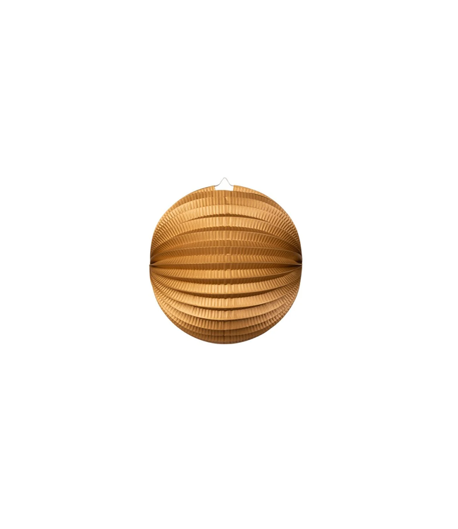 Fiesta Lampion bol | Goud metallic | 25cm