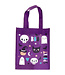 Folat Halloween tas | Trick or Treat Paars | 21 x 23cm