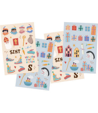 Folat Stickerset Sinterklaas | 49 stickers