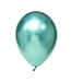 PartyDeco Ballonnen  chrome groen | 10 stuks