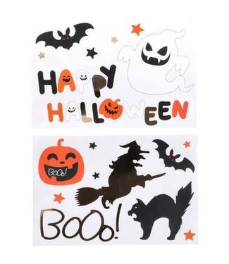 Folat Raamstickers Halloween | 18 stickers