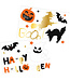 Folat Raamstickers Halloween | 18 stickers