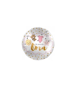 Everloon Folieballon Je wordt oma | 43 cm