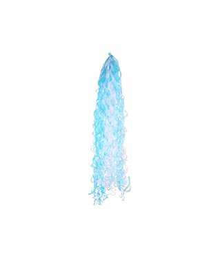 Sempertex Ballon tassel blauw/wit - 68cm