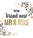 Artige Wenskaart XXL | To the brand new MR & MRS