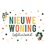 Artige Wenskaart | Nieuwe woning Gefeliciteerd