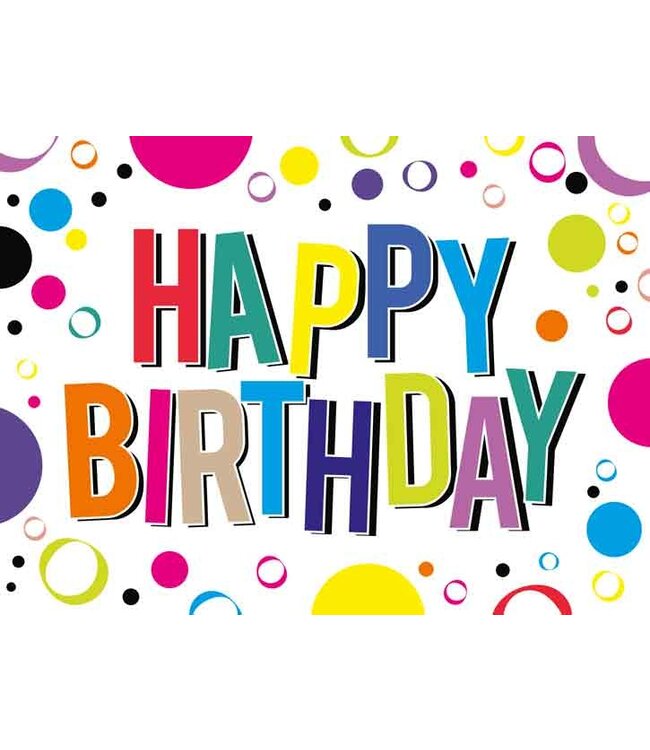 Wenskaart | Happy Birthday