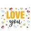 Artige Wenskaart | Love you