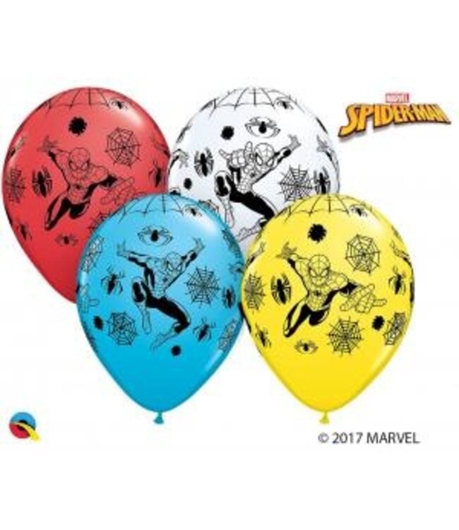 GoDan Spiderman ballonnen mix - 25 stuks