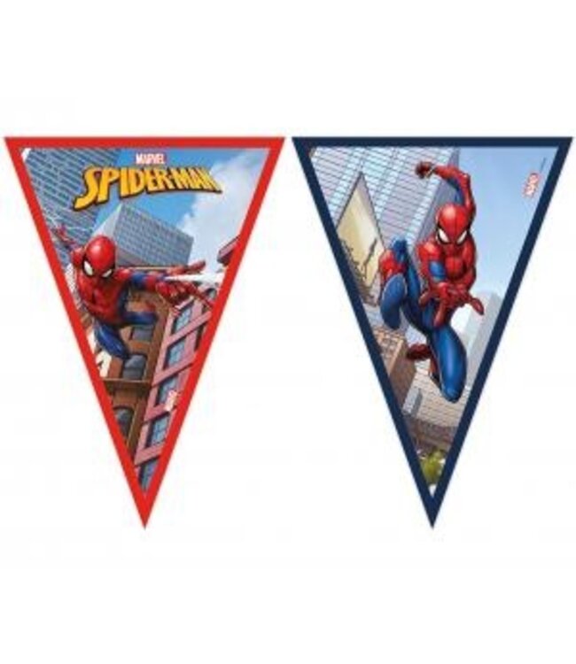 GoDan Spiderman vlaggenlijn - 2,3m