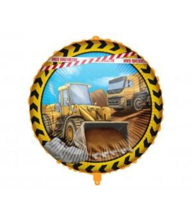 GoDan Folieballon bouwvoertuigen | 46cm