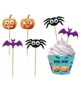 GoDan Cupcake & toppers set | HALLOWEEN | 12-delig