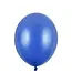 Strong Balloons Ballonnen blauw metallic MINI - zak 100 stuks