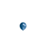 Ballonnen chrome blauw MINI | 50 stuks | 12cm=5"