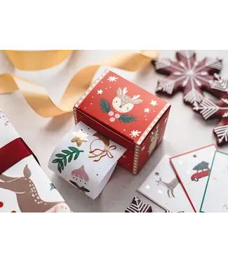 PartyDeco OUTLET Mini stickers | Merry Christmas | 52 stickers