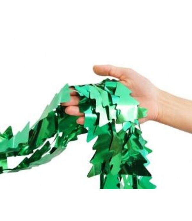 OUTLET Backdrop Kerst - Kerstbomen Groen - 100cm x 200cm