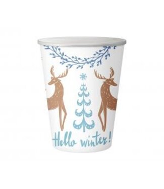 GoDan Kerst bekers - Hello Winter - 6 stuks