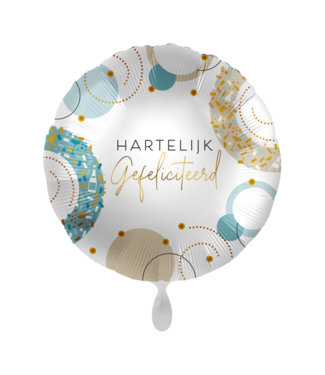 Everloon Folieballon Happy birthday | 43 cm