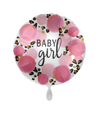 Everloon Folieballon Babygirl tijger | 43 cm