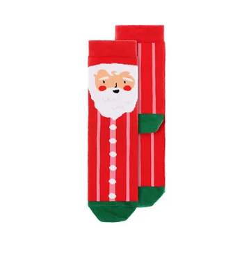 PartyDeco OUTLET Kerstman sokken maat 27-30