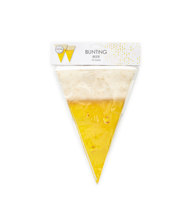 Vlaggenlijn bier | 10 meter | Plastic