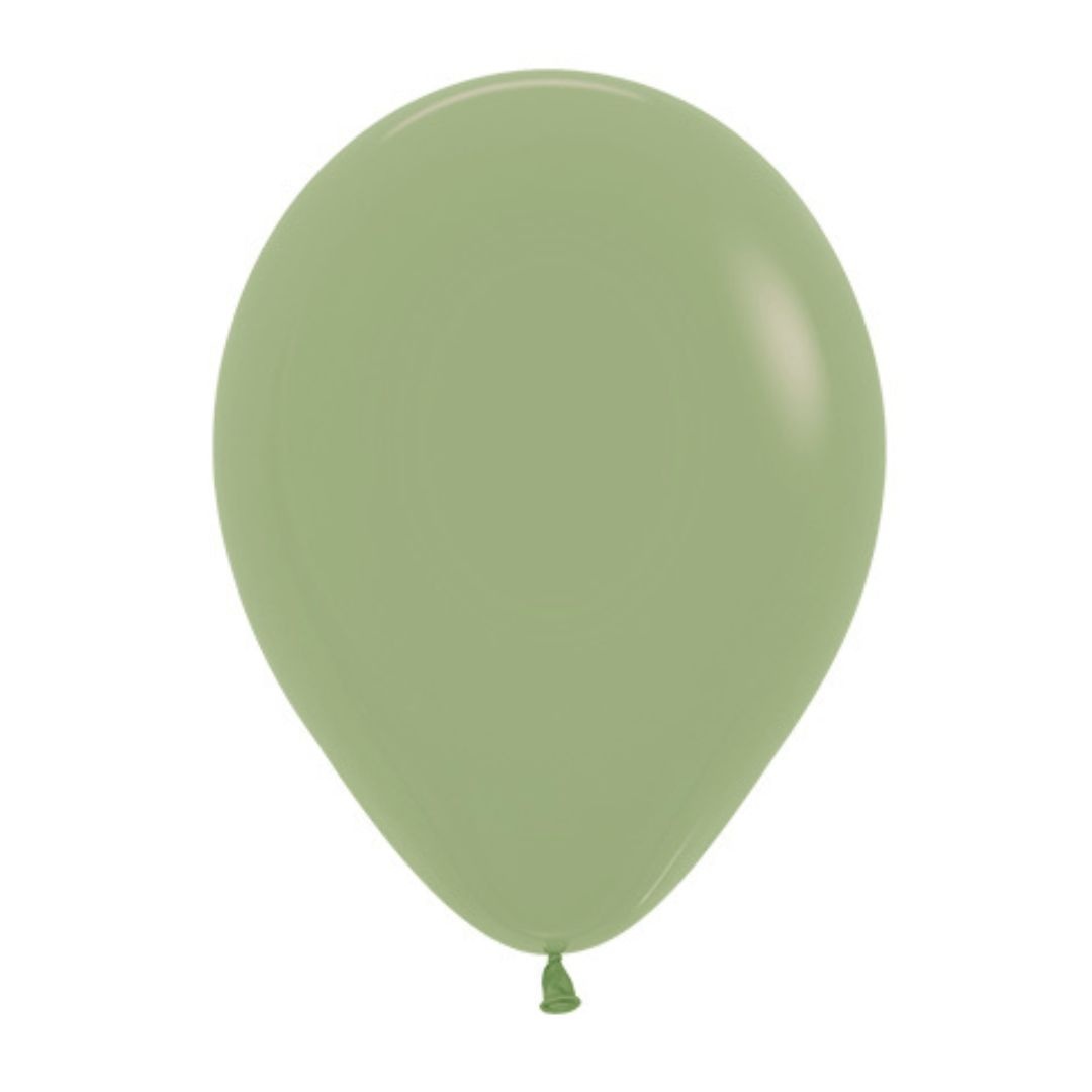 Sage eucalyptus groene ballonnen