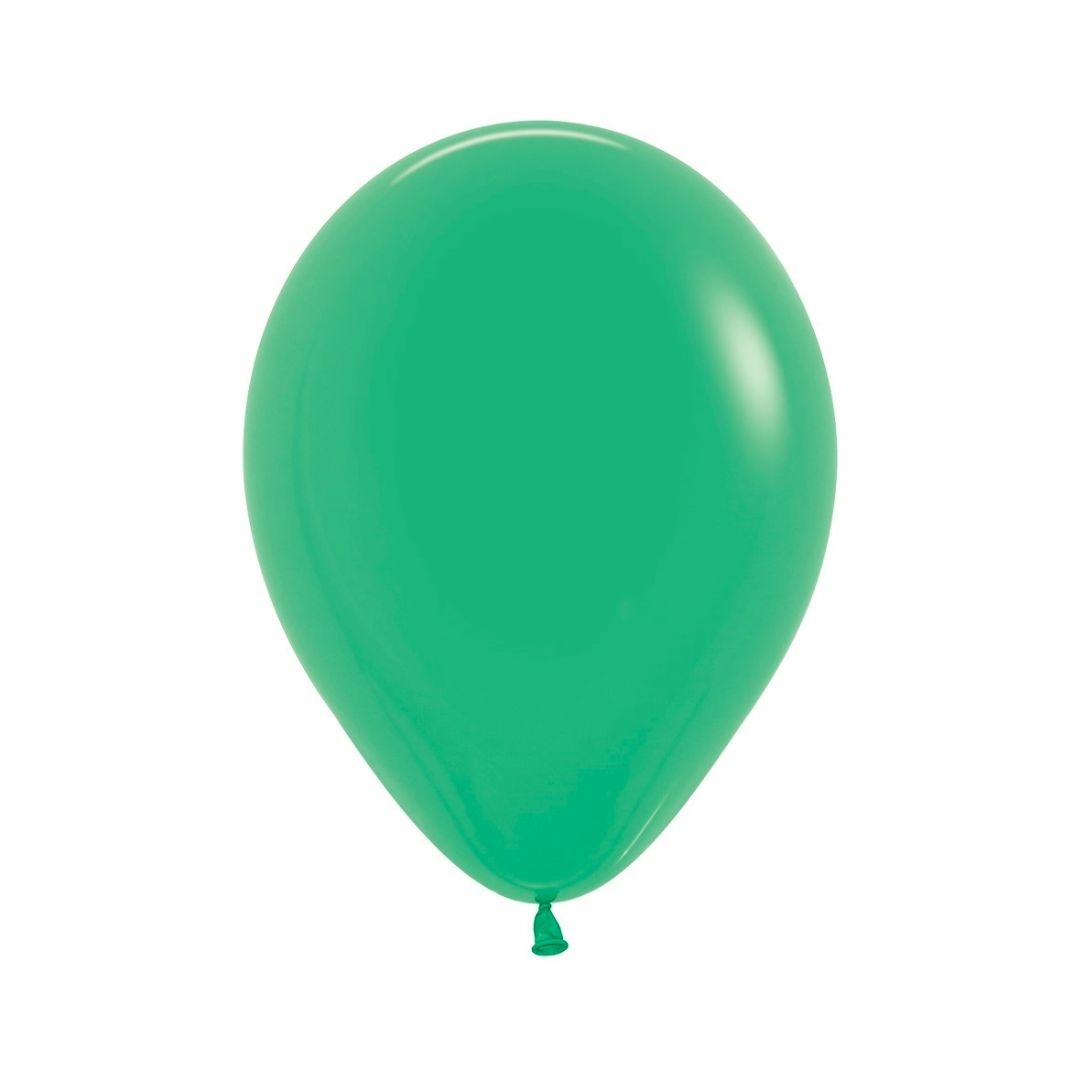 Groene ballonnen