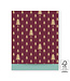 OUTLET Cadeauzakjes Kerst | 5 stuks | Kerstbomen dieprood & goudfolie | 27 x 34 cm