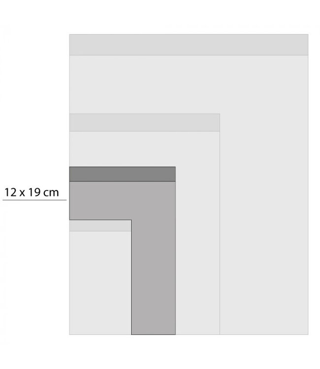 OUTLET Cadeauzakjes Kerst | 5 stuks | Notenkraker | 12 x 19 cm