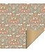 House of Products Cadeaupapier Baby Joy Taupe | 70 x 300 cm