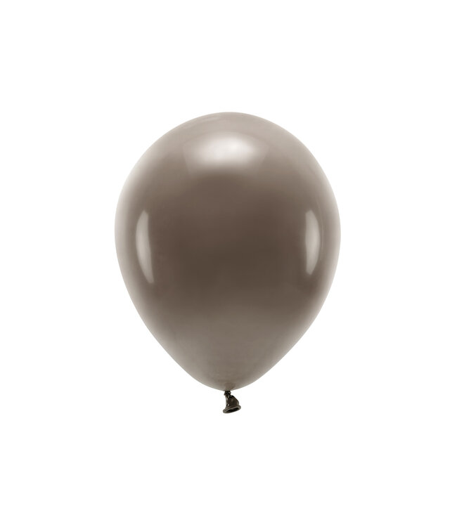 PartyDeco OUTLET Eco ballonnen | Brown | Zak 100 stuks