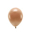 PartyDeco OUTLET Eco ballonnen | Chocolate brown | 100 stuks