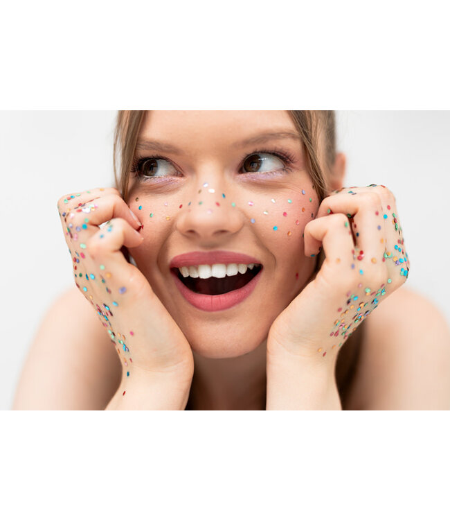 Bodyglitters gekleurd | 3 gram